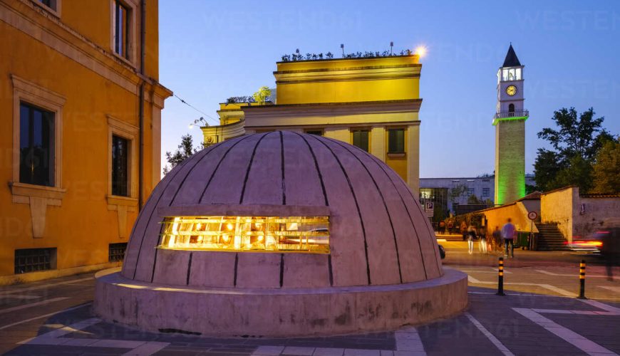 (Driving & Walking) Tirana, Bunkart and Dajti Cable Car